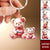 Grandma/Mama Bear With Heart - Personalized Acrylic Keychain - Gift For Mom, Grandma