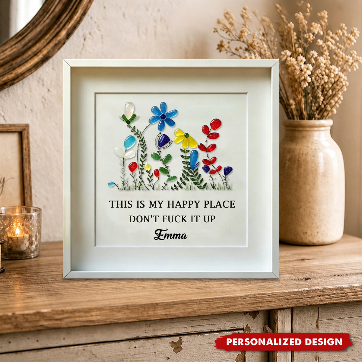 “This Is My Happy Place” Acrylic Plaque