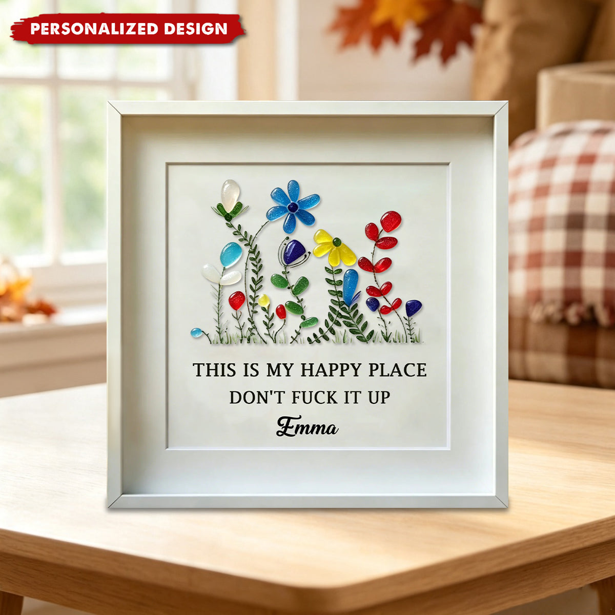 “This Is My Happy Place” Acrylic Plaque