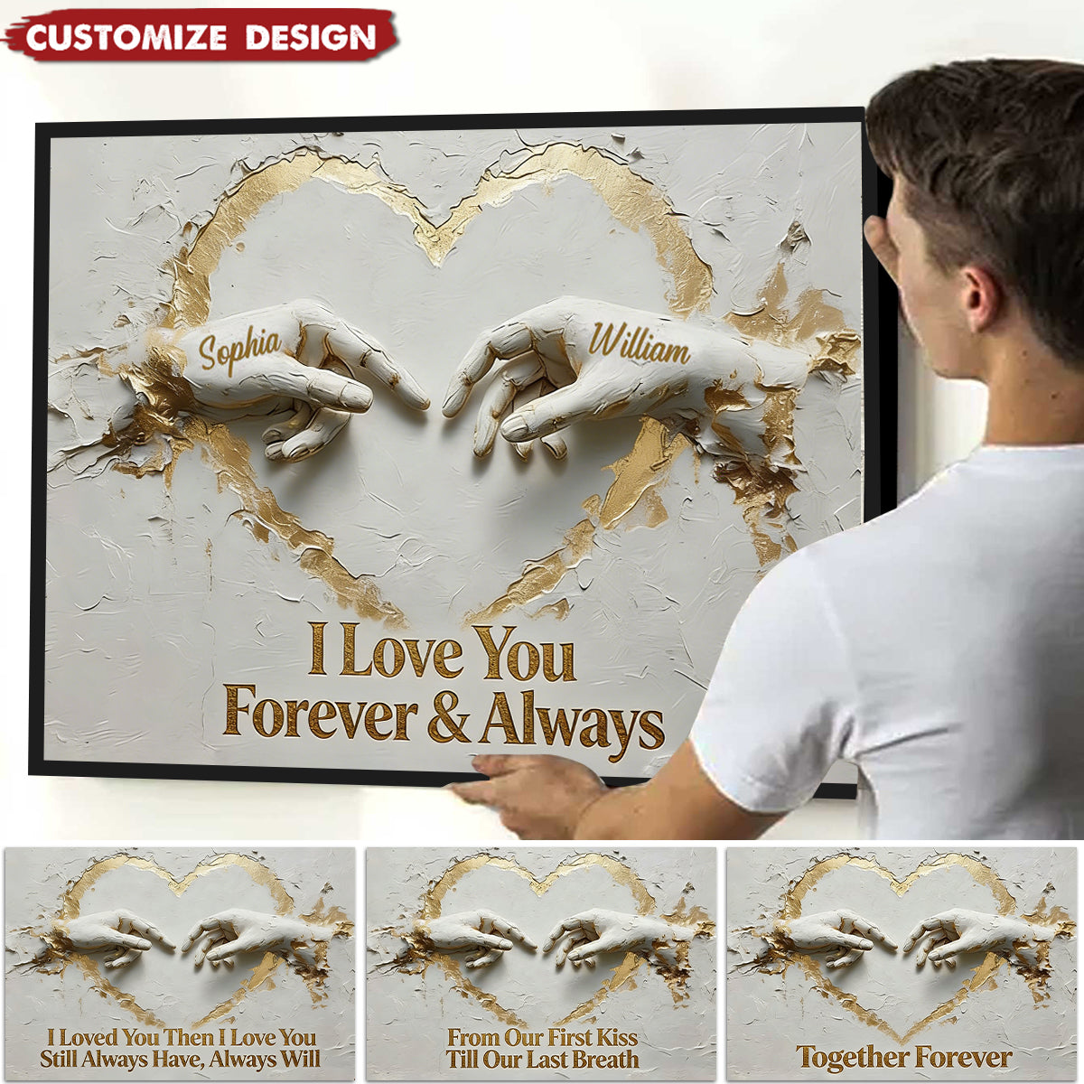 You And Me We Got This - Personalized Couple Poster