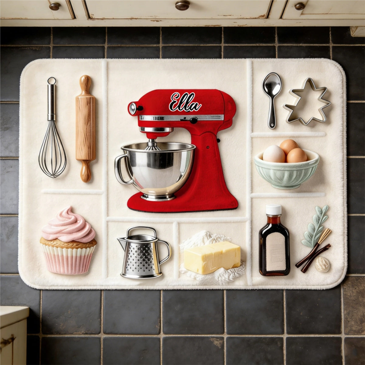 Sweet Baker Doormat - Personalized Gifts For Baking Lovers