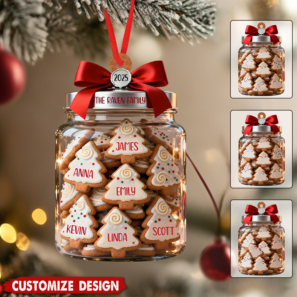 Our Family - Personalized Family Ornament