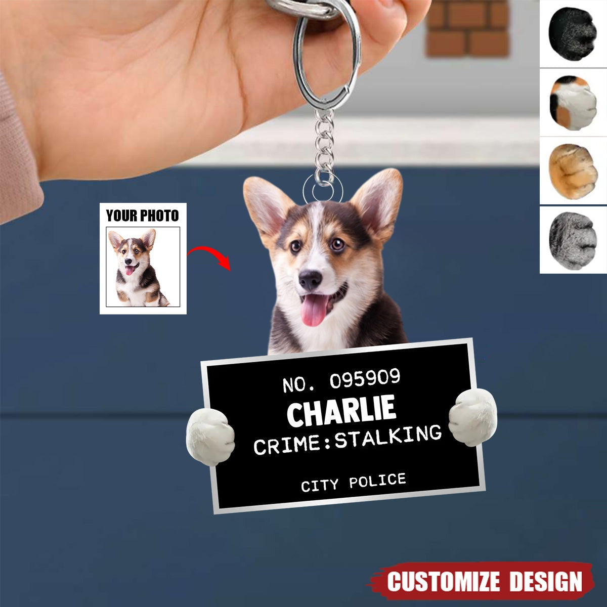 Custom Photo What Greater Gift Than The Love Of A Cat - Dog &amp; Cat Personalized Acrylic Keychain