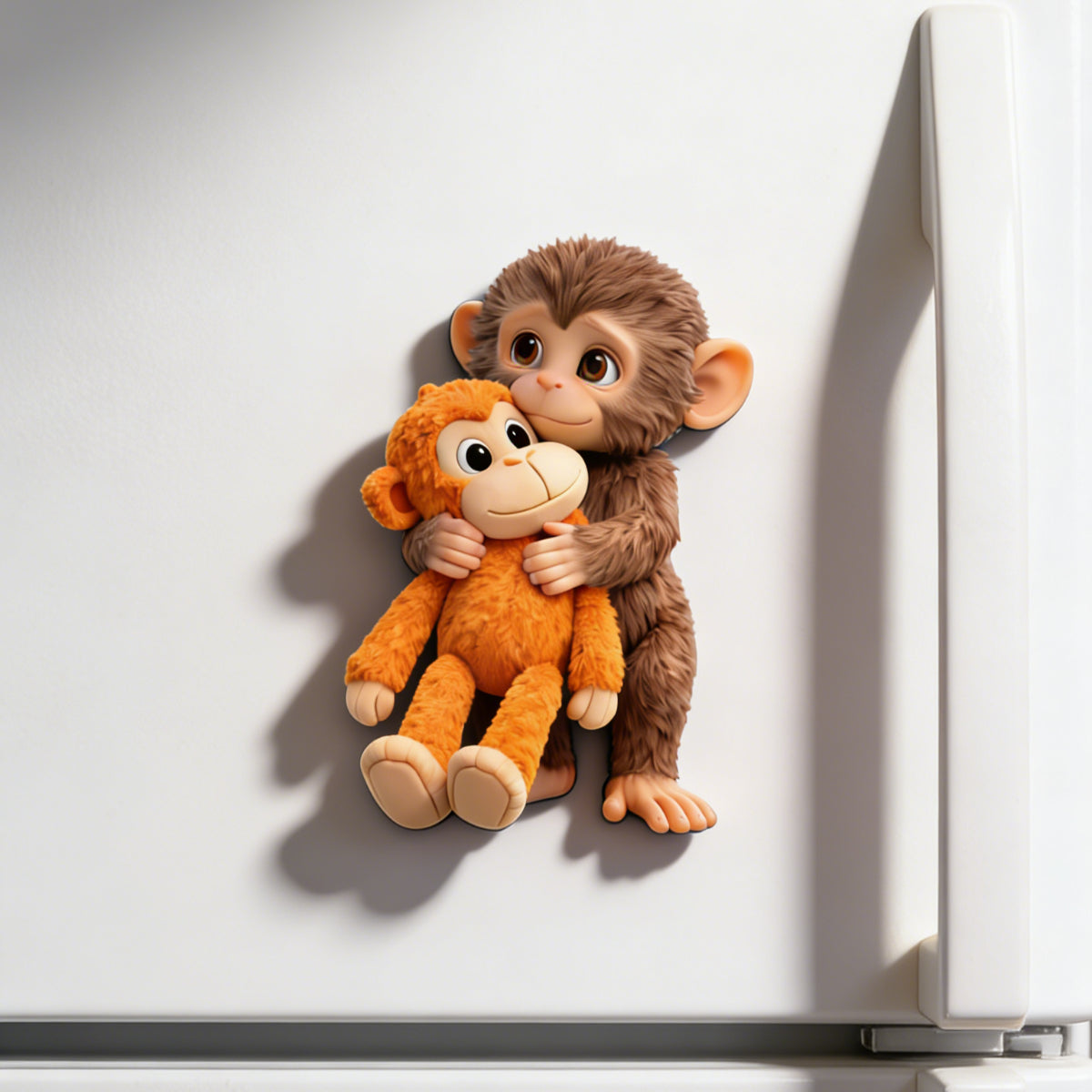 Monkey Punch Acrylic Fridge Magnet