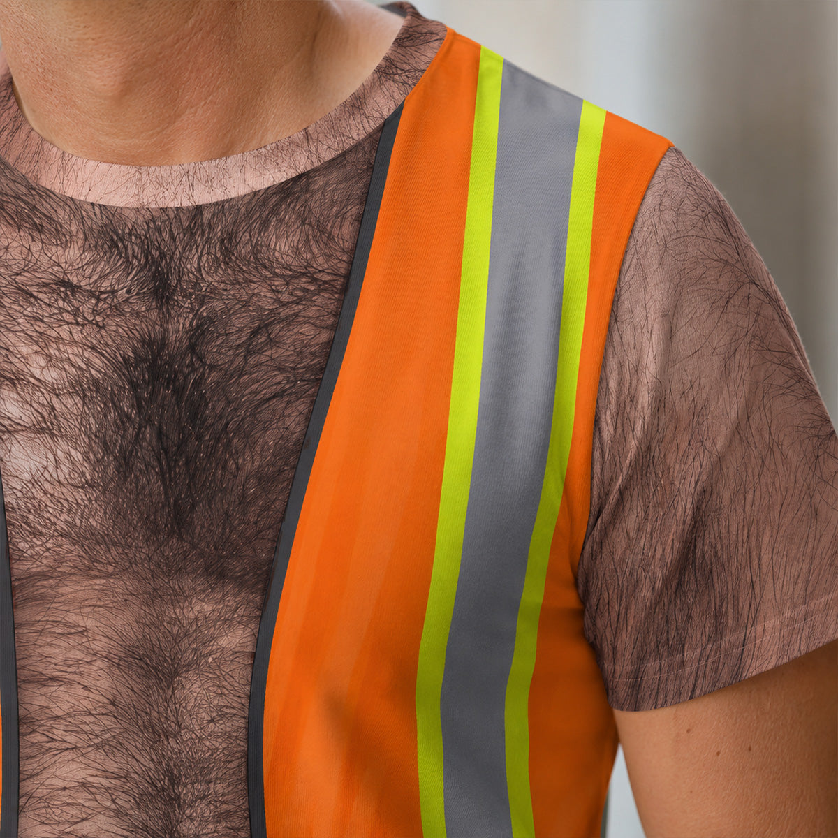 Funny Construction Worker - Personalized All-Over-Print T-Shirt