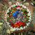 French Bulldogs Cycling Christmas Ornament