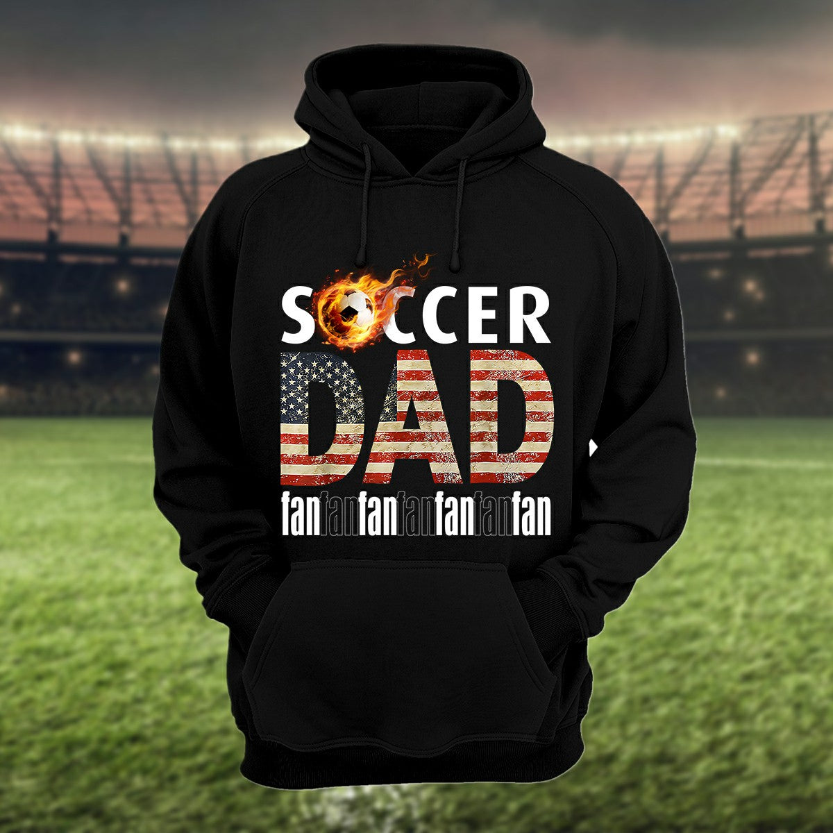 Personalized Hoodie Soccer Fans Sweatshirt