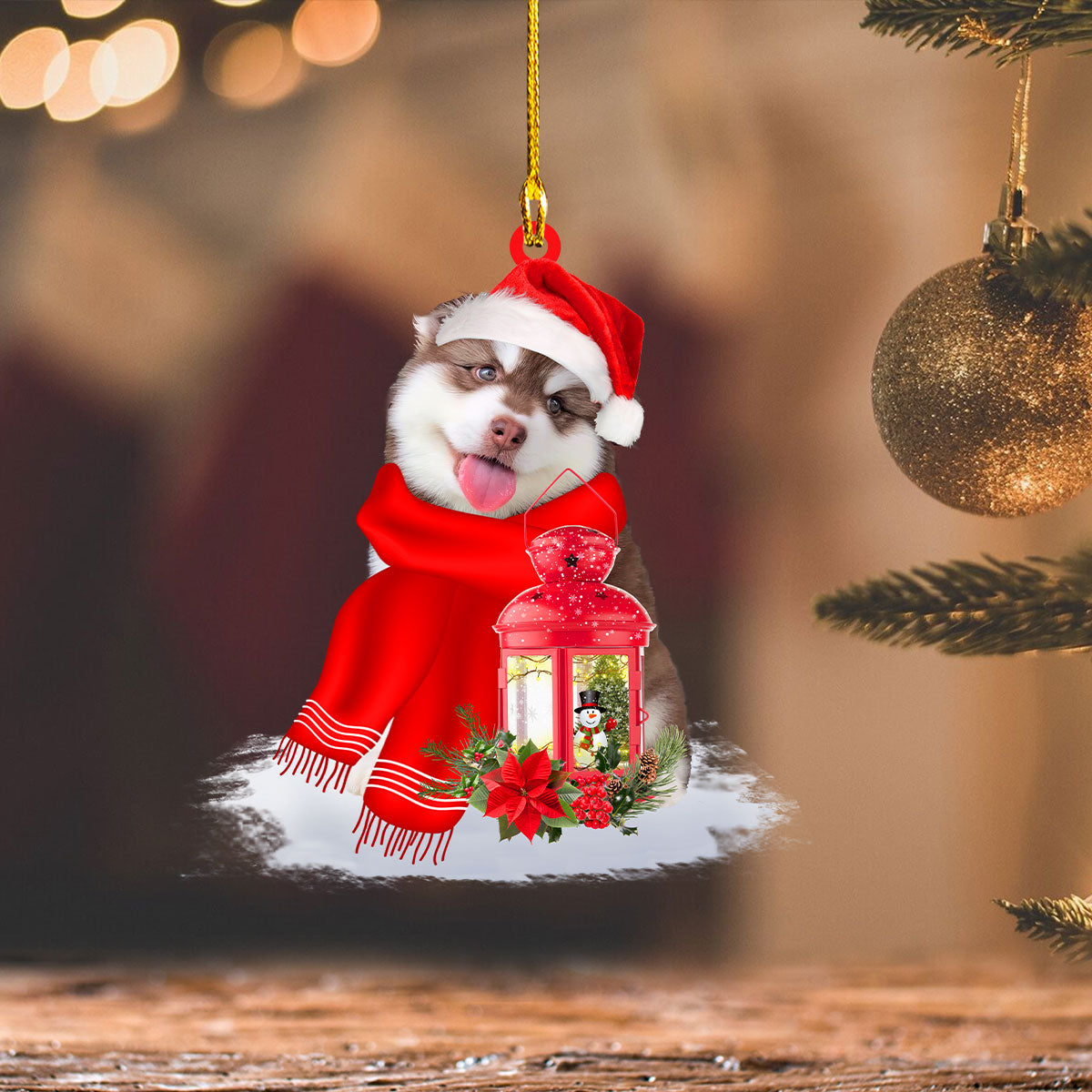 Alaska - Christmas Present Ornament