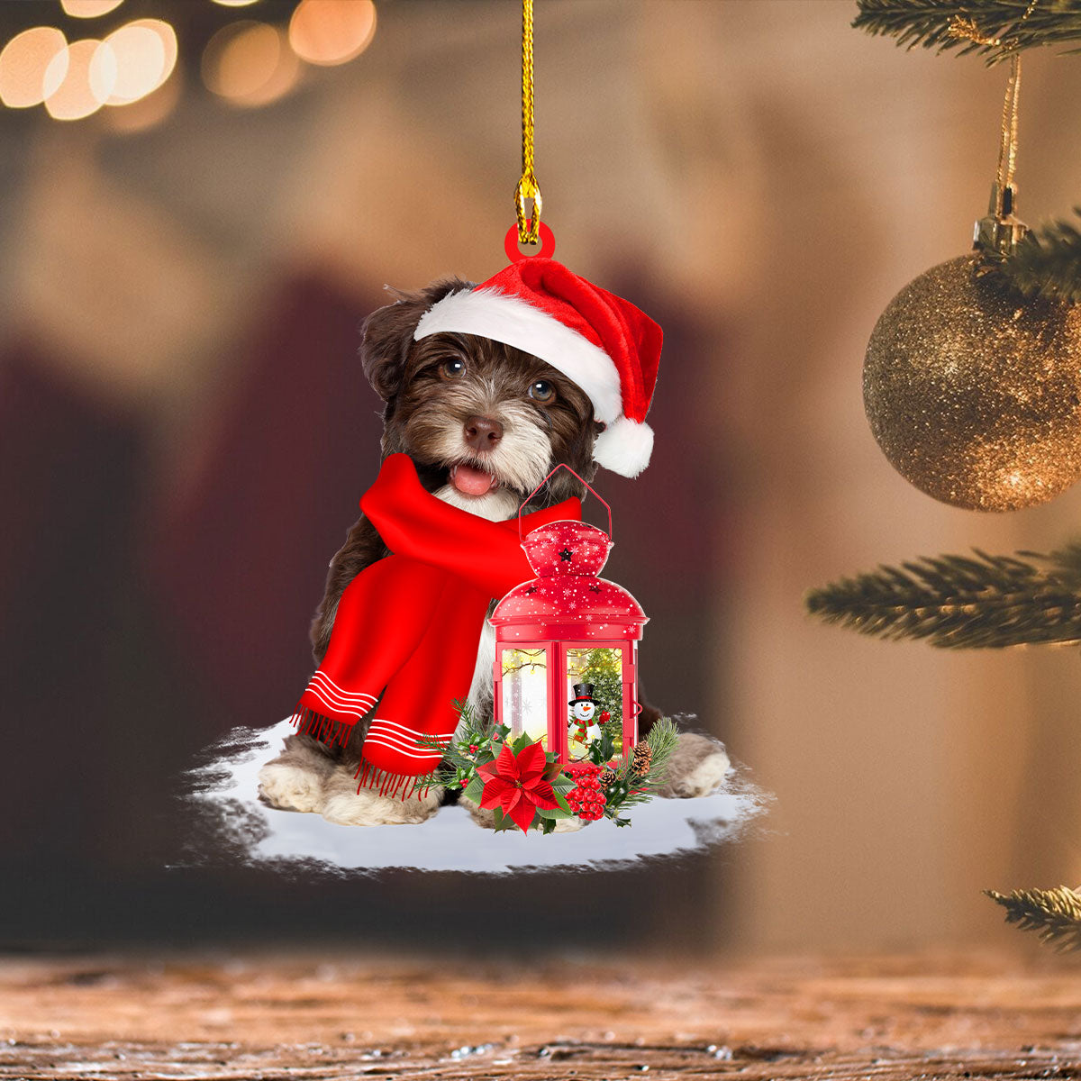 Havanese - Christmas Present Ornament