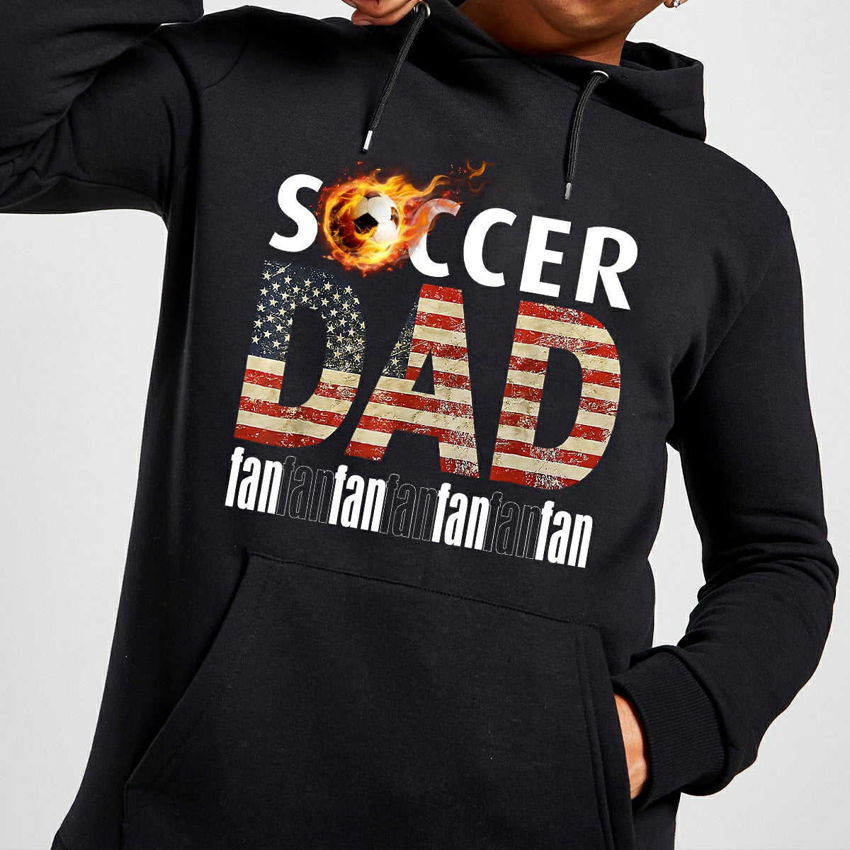 Personalized Hoodie Soccer Fans Sweatshirt