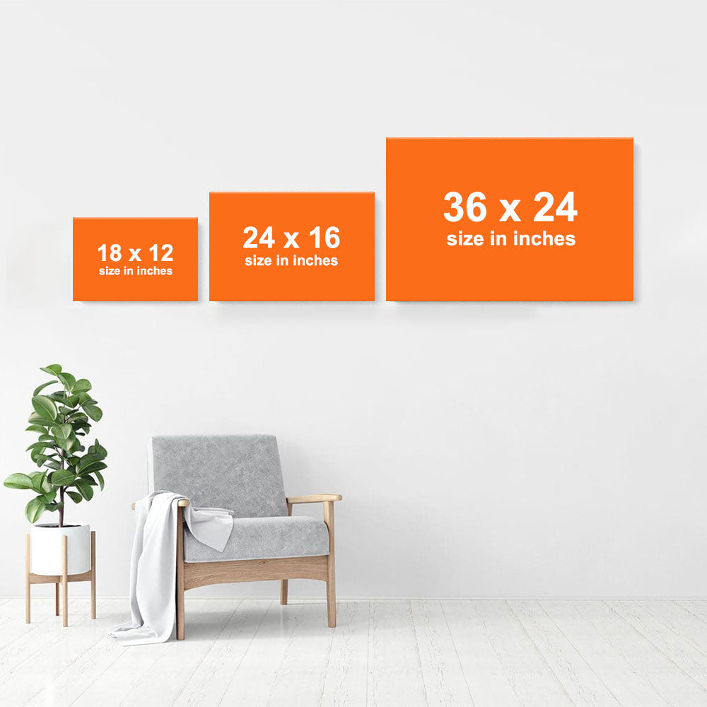 We&#39;re a team custom photo Canvas gift for couple