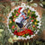 Shar Pei Cycling Christmas Ornament