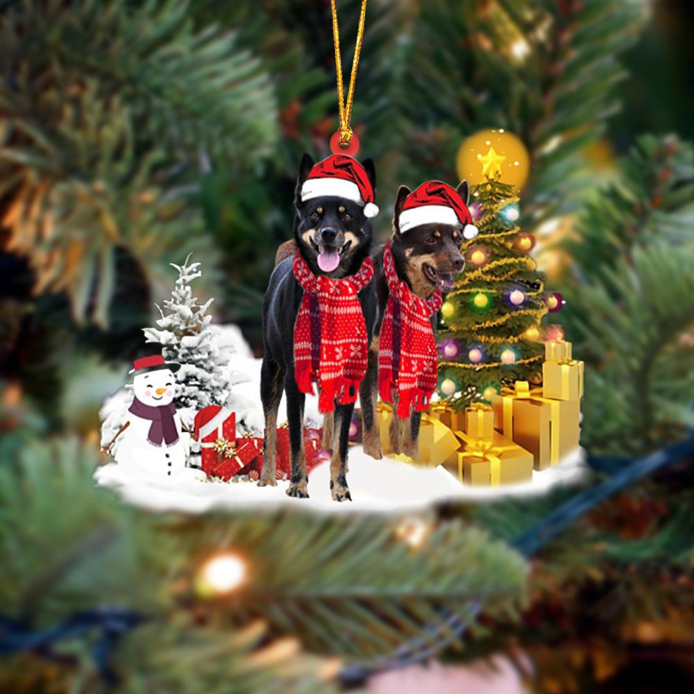 Australian Kelpie Christmas Ornament