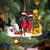 Australian Kelpie Christmas Ornament