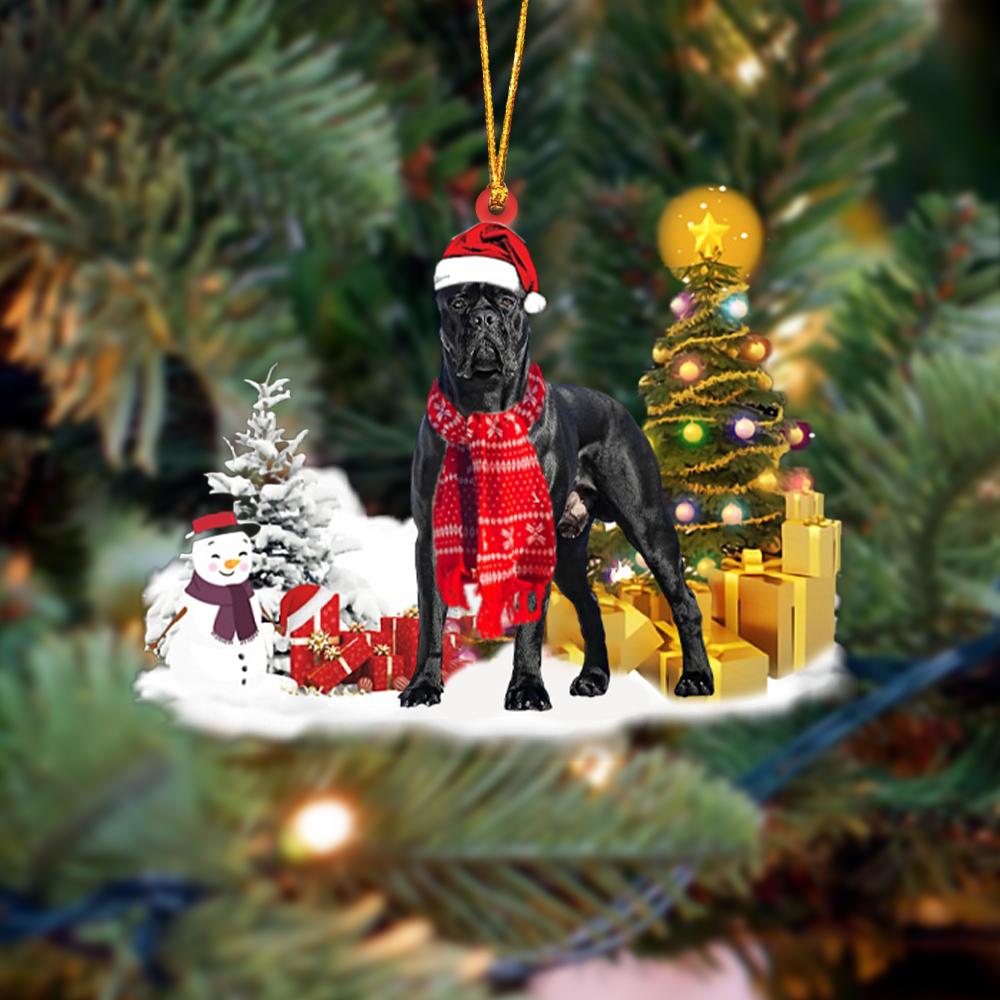 Cane Corso Christmas Ornament
