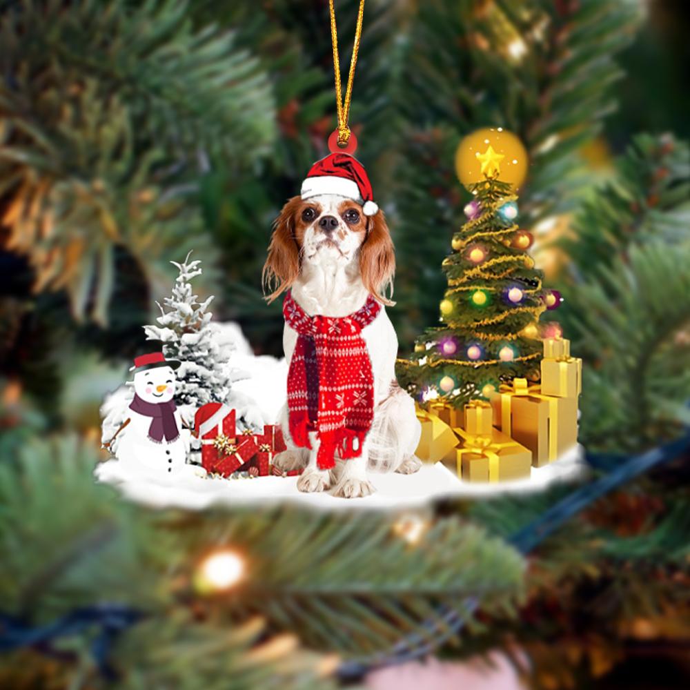 Cavalier King Charles Spaniel Christmas Ornament