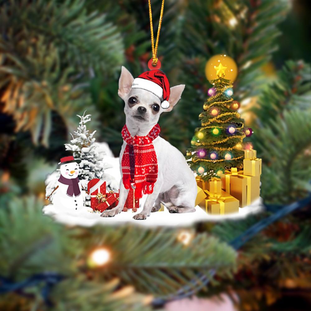Chihuahua Christmas Ornament