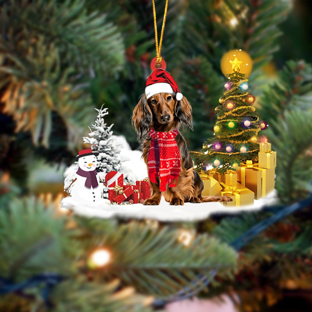 Dachshund  (2) Christmas Ornament