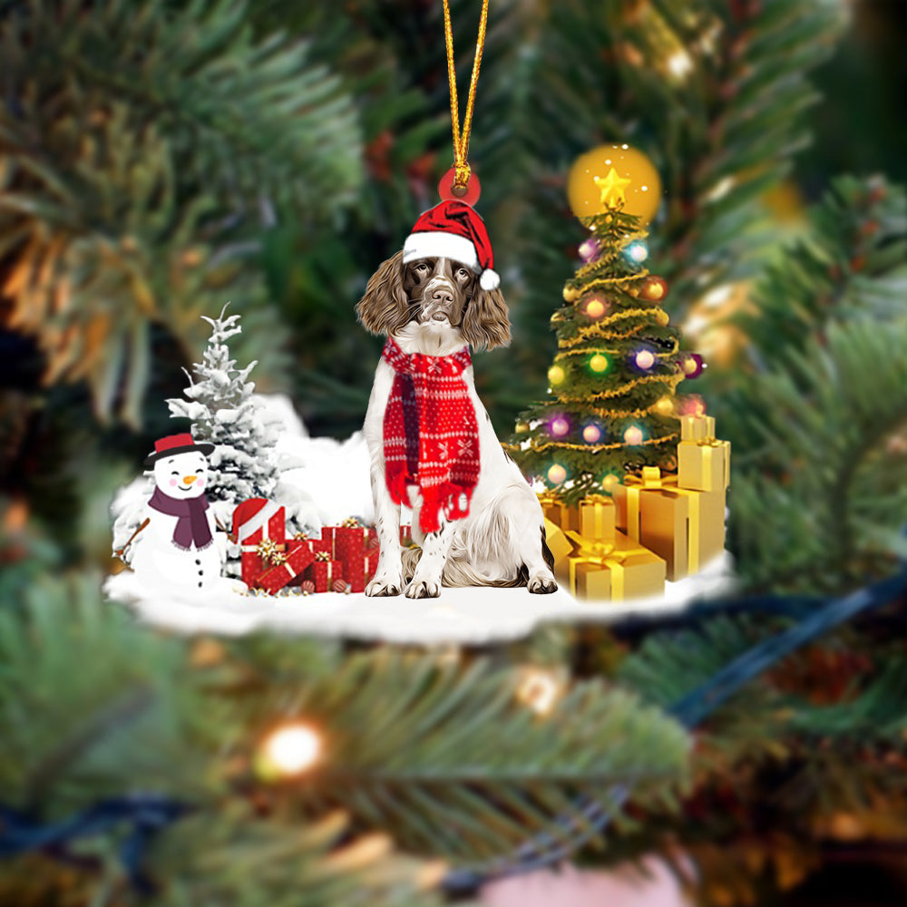English Springer Spaniel  (4) Christmas Ornament