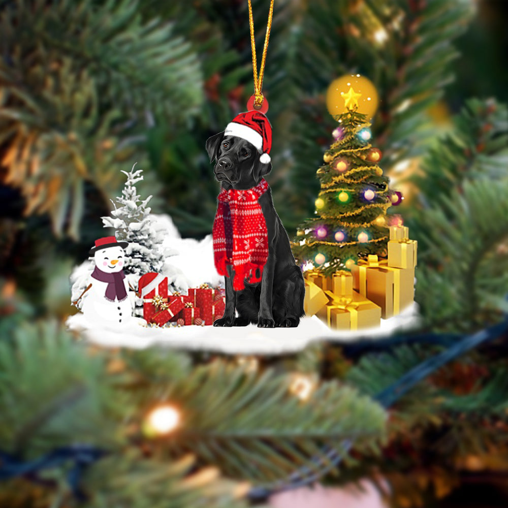 Golden Retriever   (3) Christmas Ornament