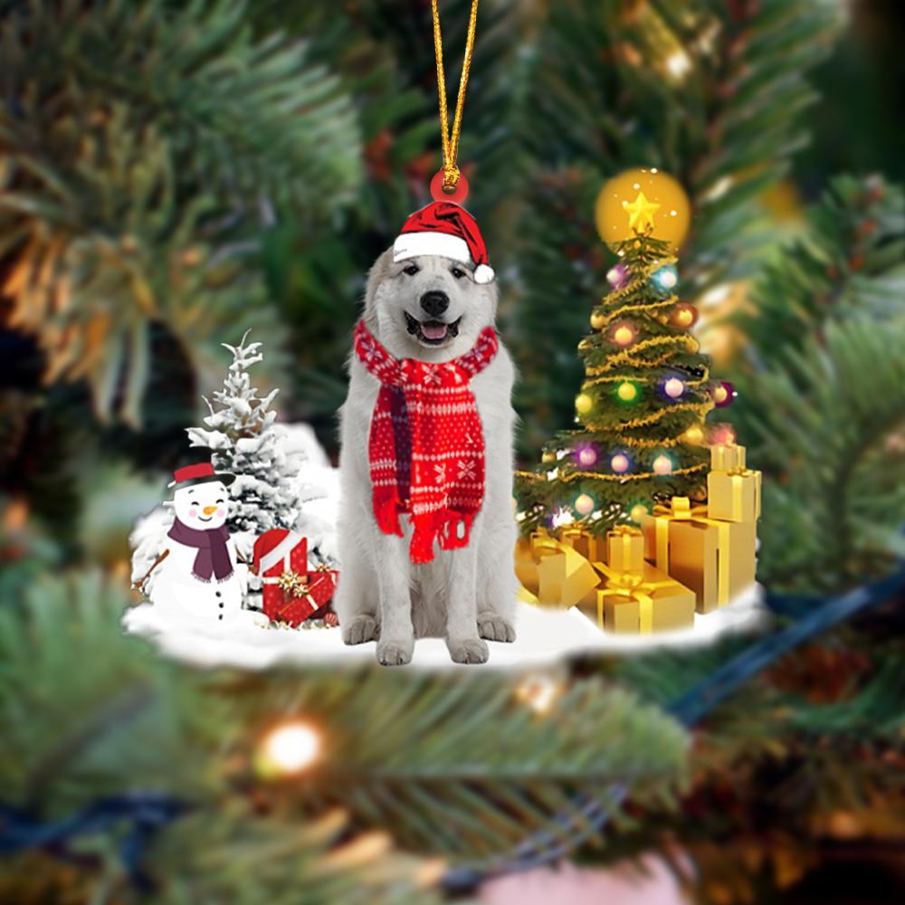 Great Pyrenees Christmas Ornament
