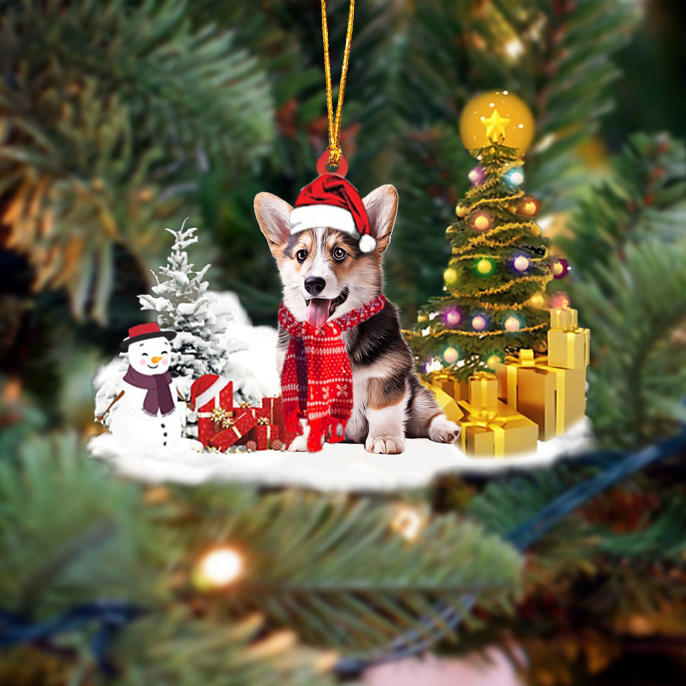 Pembroke Welsh Corgi (1)Christmas Ornament