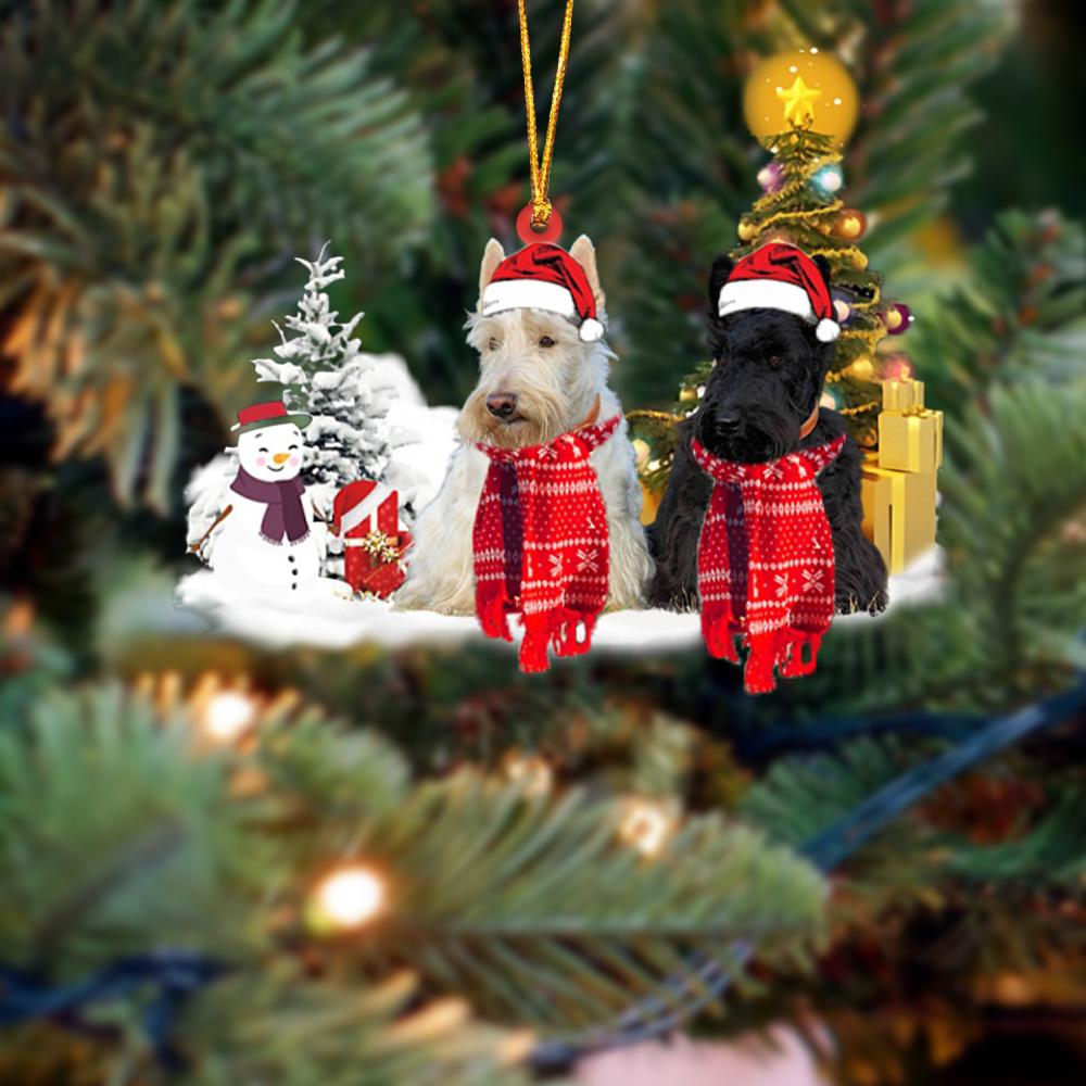 Scottish Terrier Christmas Ornament