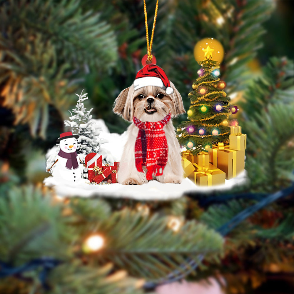 Shih Tzu  (5)Christmas Ornament