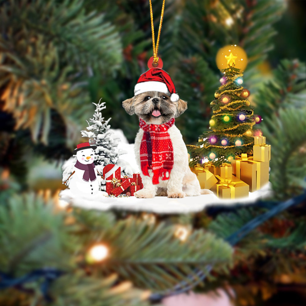 Shih Tzu  (6)Christmas Ornament