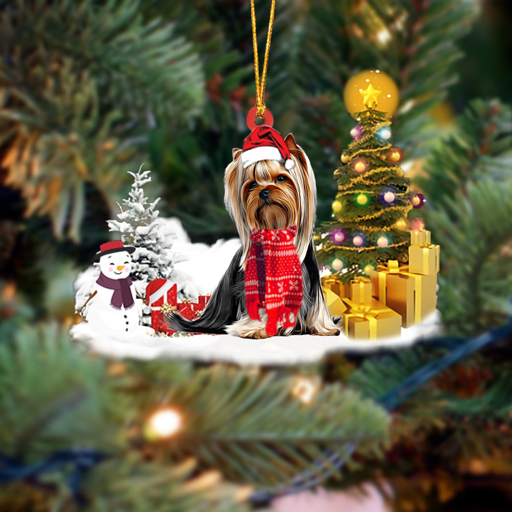 Yorkshire Terrier (6) Christmas Ornament