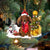Dachshund Christmas Ornament