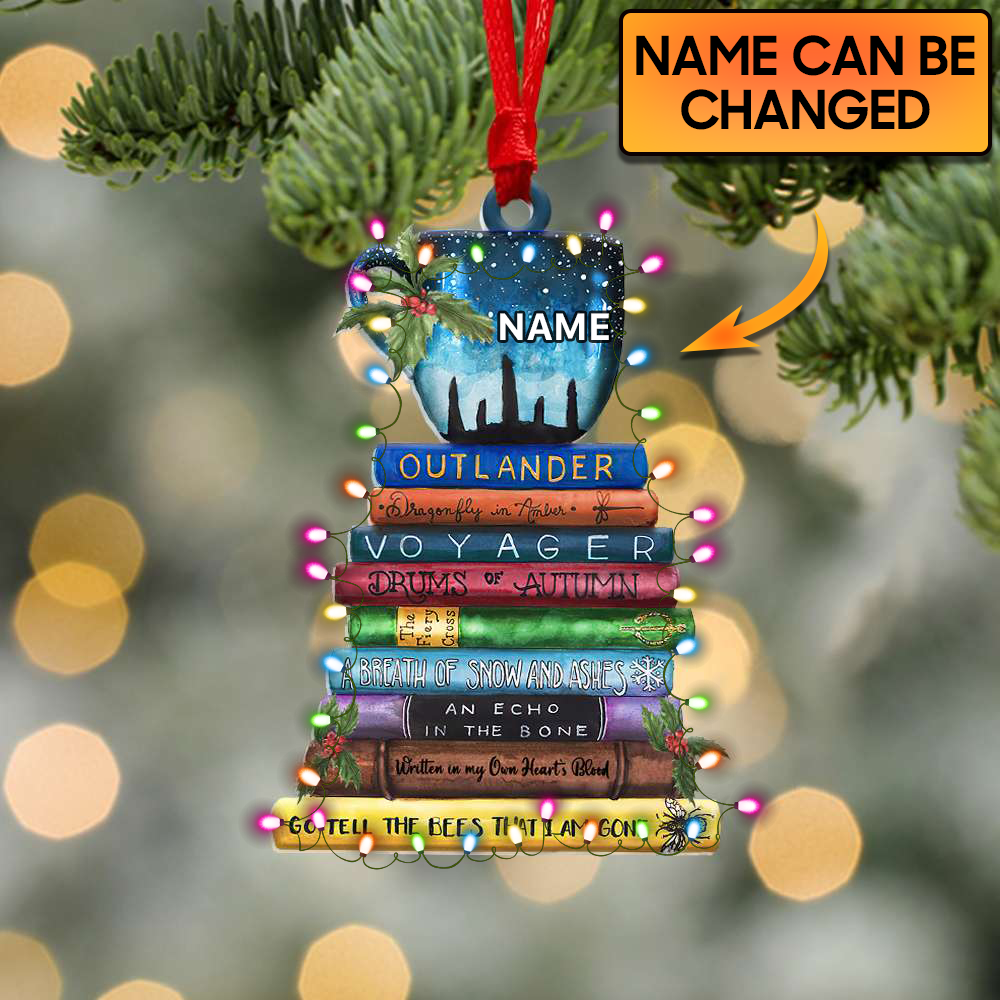 Outlander Novel Ornament - Go Tell The Bees That I Am Gone - Gift For Outlander Fans