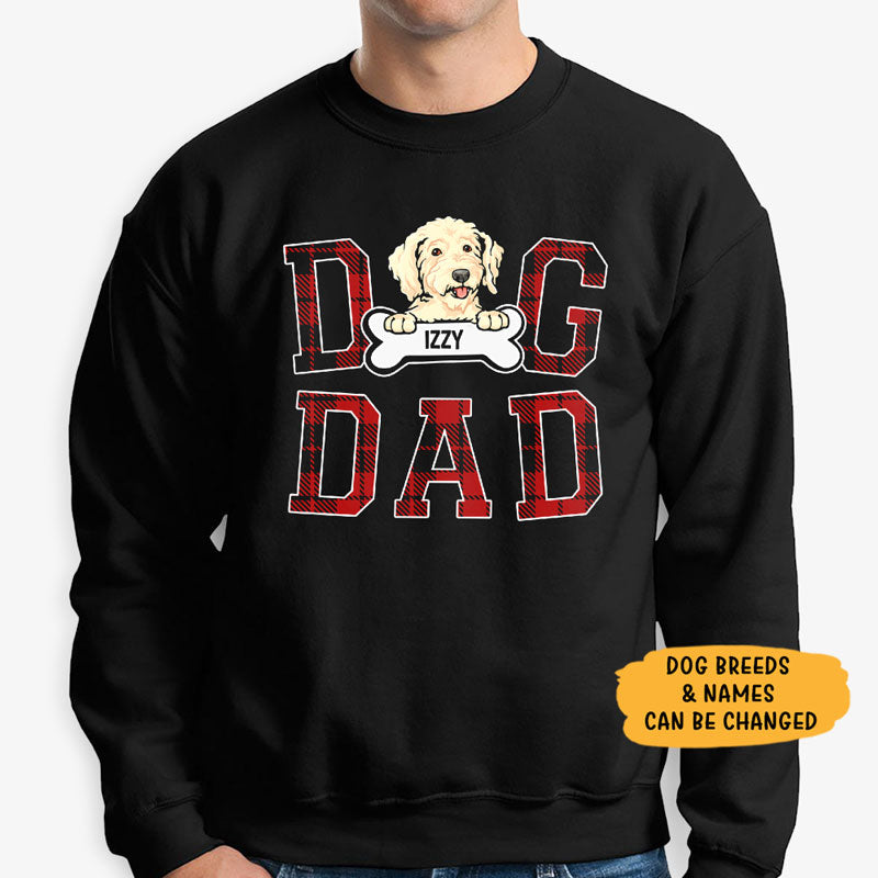 Dog Mom, Dog Dad, Personalized Custom Sweaters, T shirts, Christmas Gifts for Dog Lovers